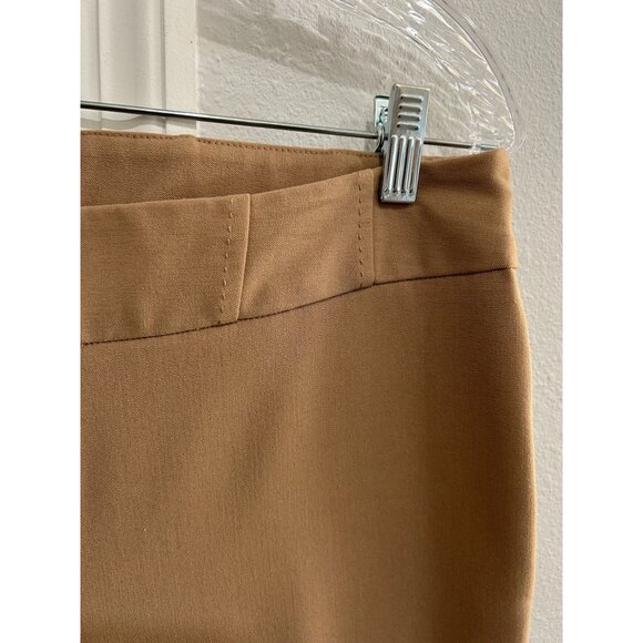 Rafaella Studio Petite Womens Tan Dress Pants Size 10P - Picture 5 of 10